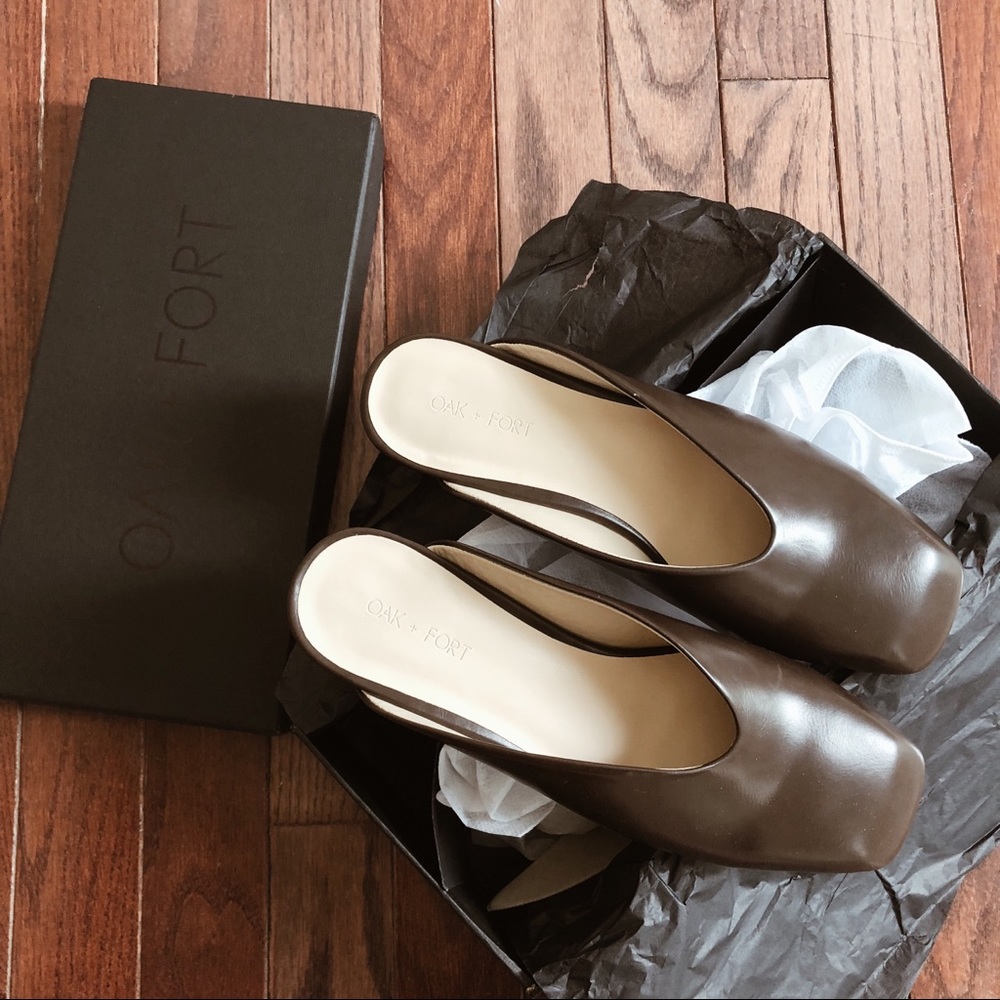 Oak+Fort Mules size 36